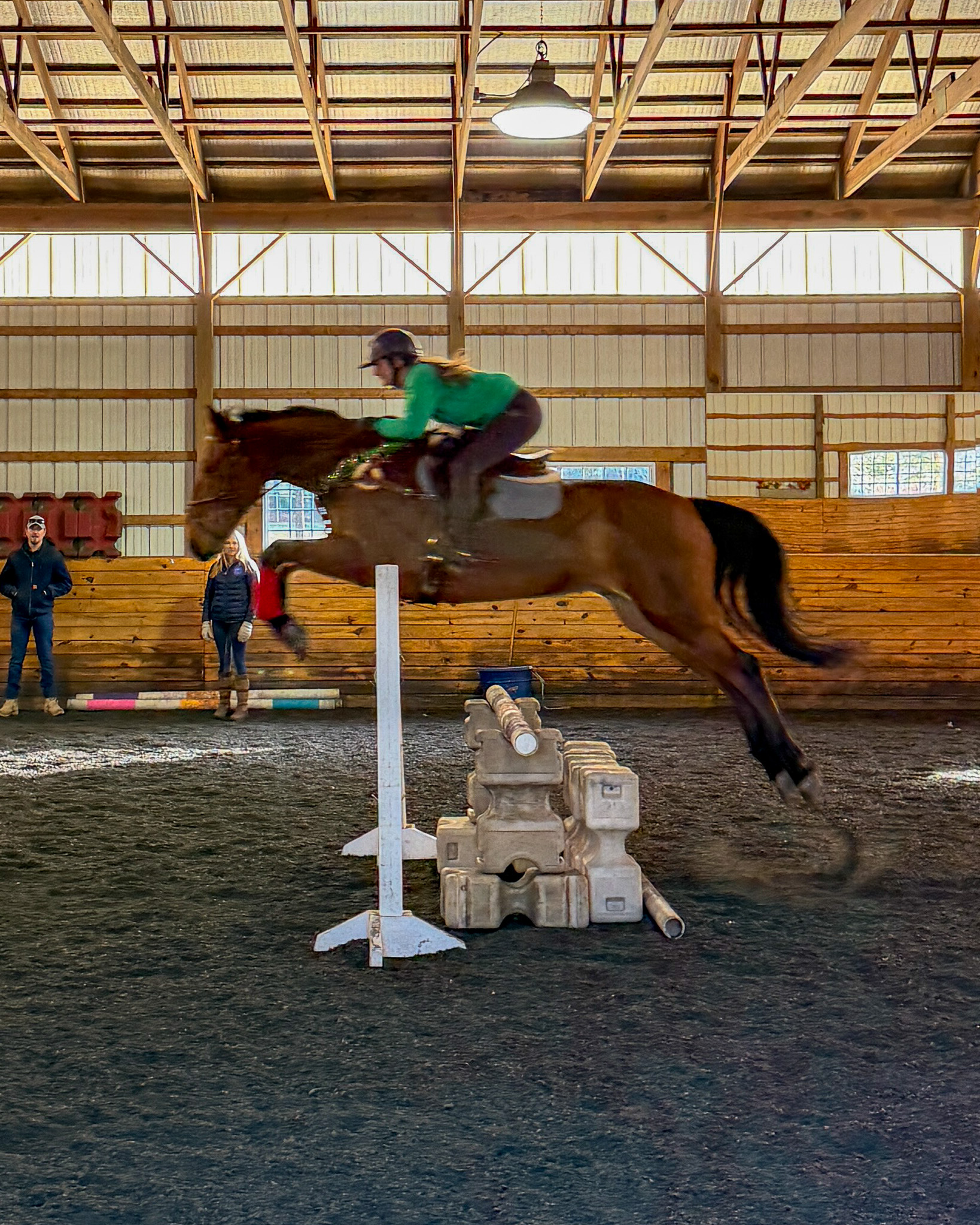 Christmas Gymkhana jumping